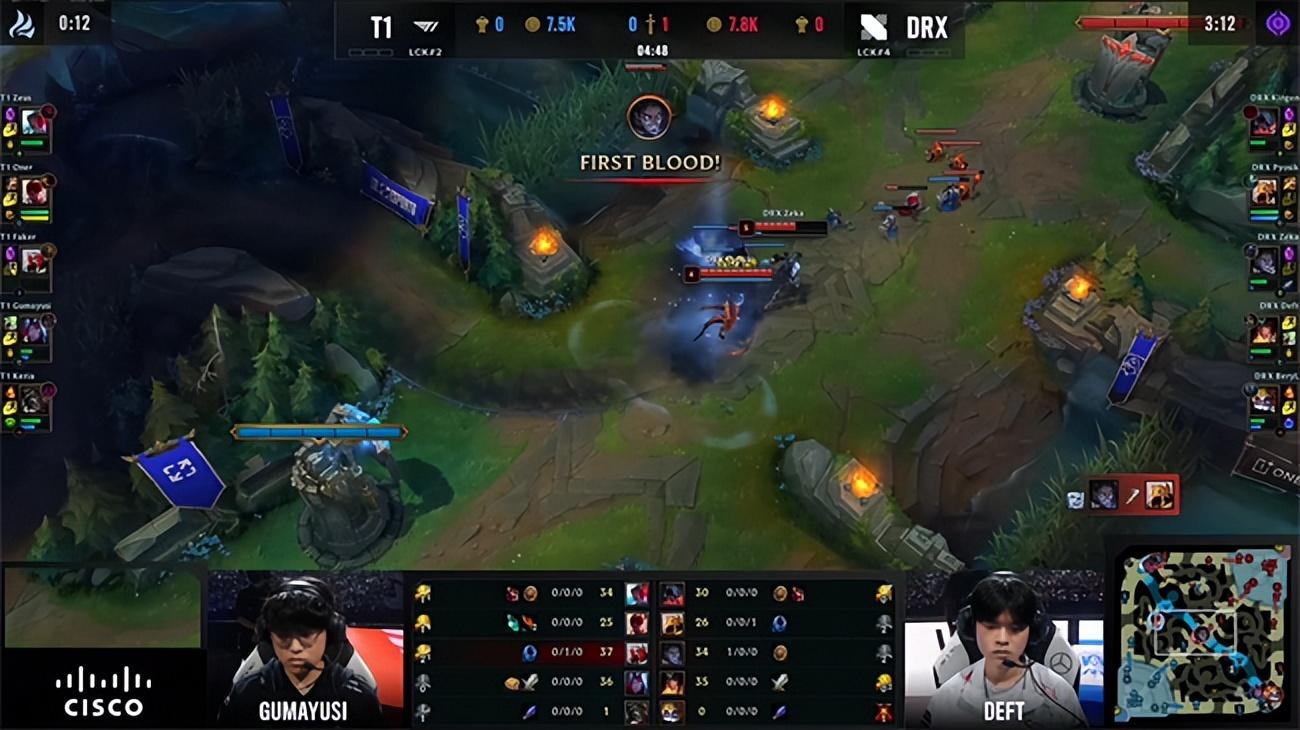 DRX战胜T1拿下S12冠军 LOL-S12：Kingen剑魔天神下凡铸就传奇