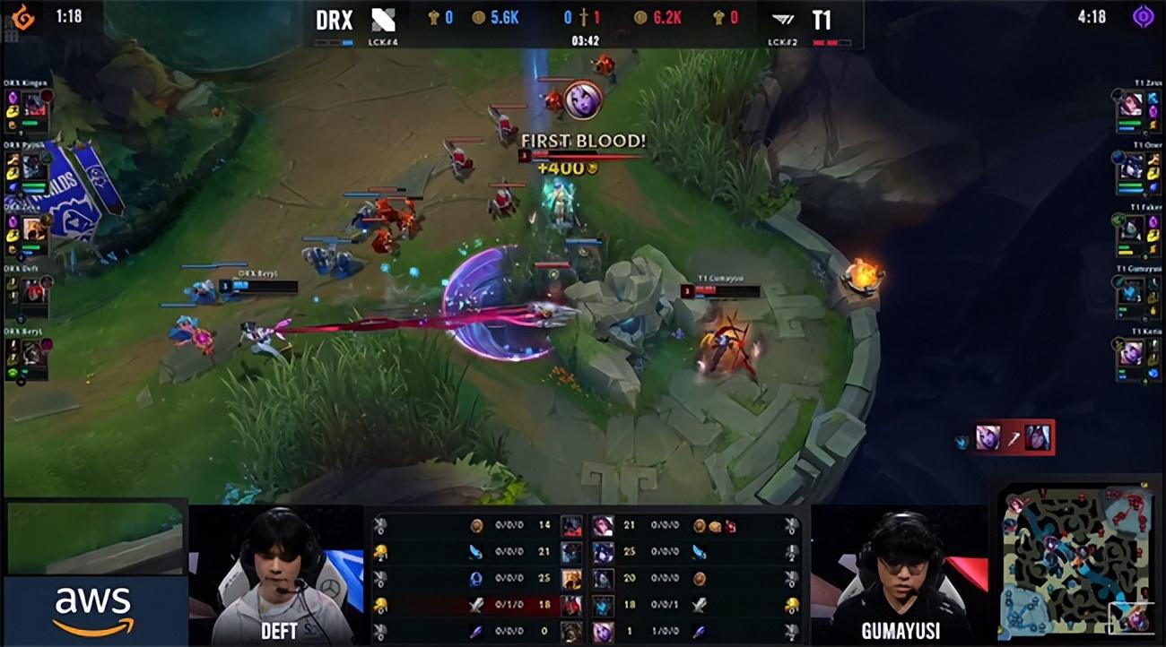 DRX战胜T1拿下S12冠军 LOL-S12：Kingen剑魔天神下凡铸就传奇