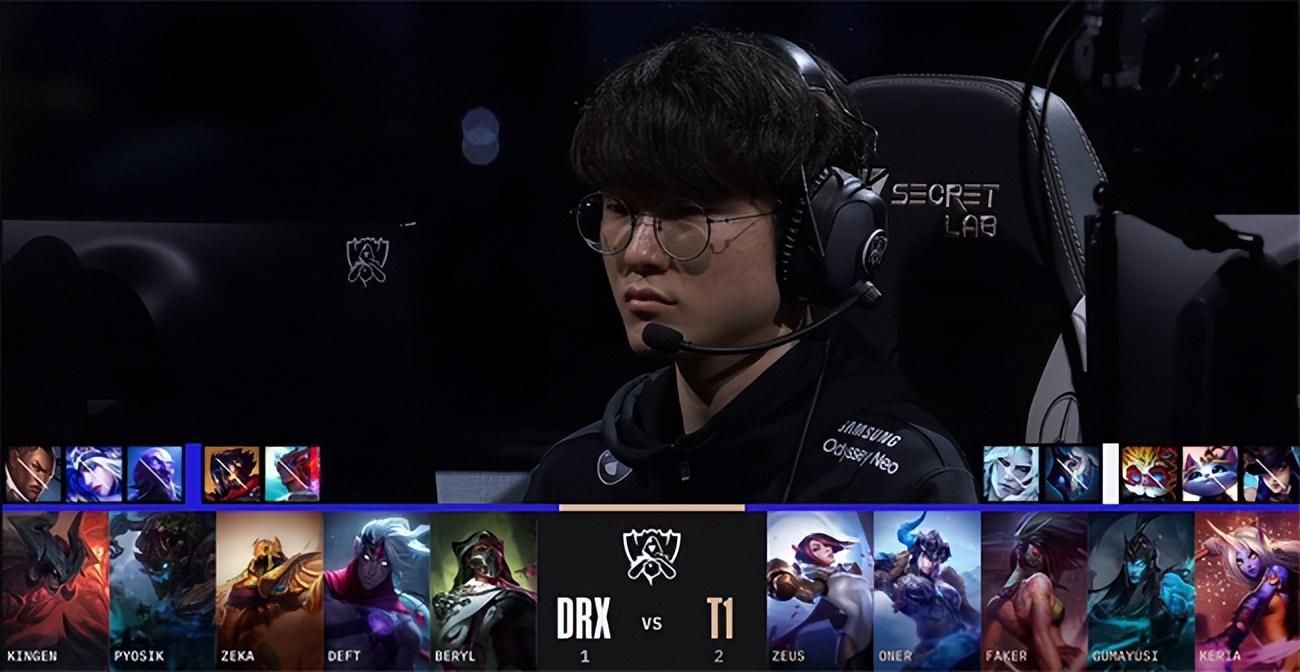 DRX战胜T1拿下S12冠军 LOL-S12：Kingen剑魔天神下凡铸就传奇