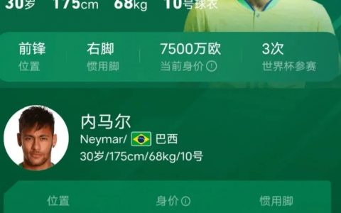 内马尔战力详细分析（最全内马尔成长经历整理）