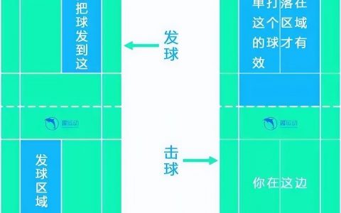 羽毛球基础规则图解（羽毛球入门知识讲解）