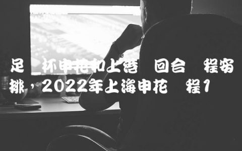 足协杯申花和上港两回合赛程安排,2022年上海申花赛程
