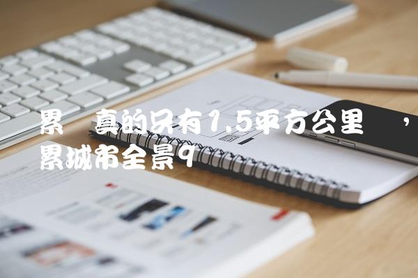 马累岛真的只有1.5平方公里吗,马累城市全景