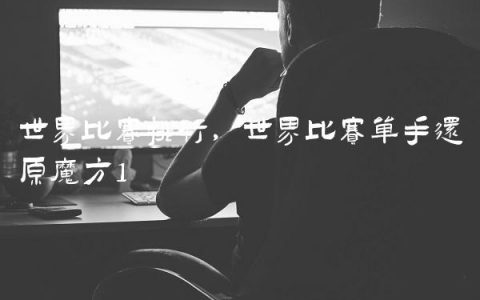 世界比赛排行,世界比赛单手还原魔方
