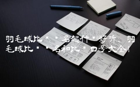 羽毛球比赛队名起什么好听,羽毛球比赛队名和比赛口号大全