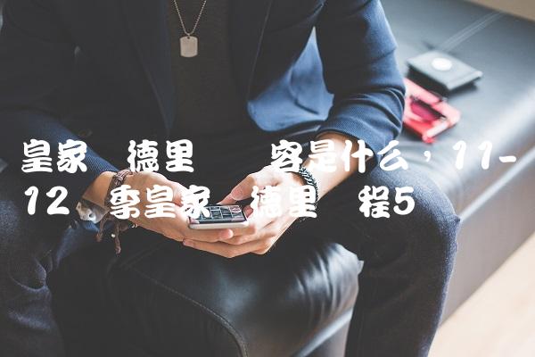 皇家马德里队阵容是什么,11-12赛季皇家马德里赛程