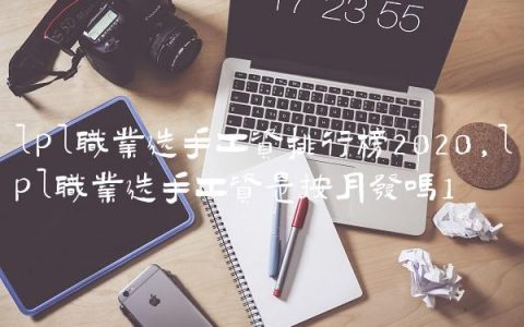 lpl职业选手工资排行榜2020,lpl职业选手工资是按月发吗