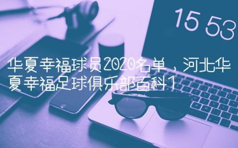 华夏幸福球员2020名单,河北华夏幸福足球俱乐部百科