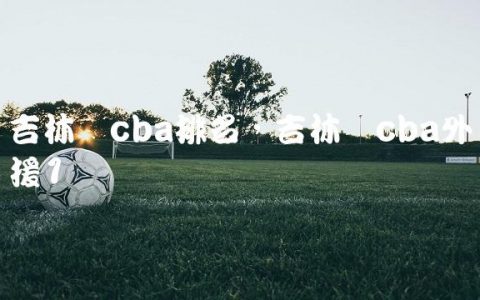 吉林队cba排名,吉林队cba外援