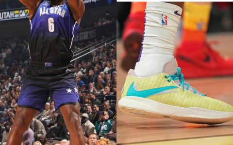 NBA全明星上脚(欧文球鞋整花活，中国球鞋缺席令人惋惜)