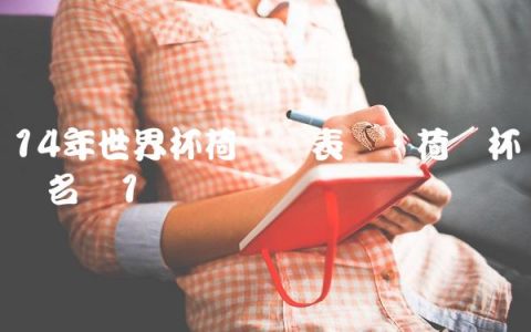 14年世界杯荷兰队表现,荷兰杯决赛名单