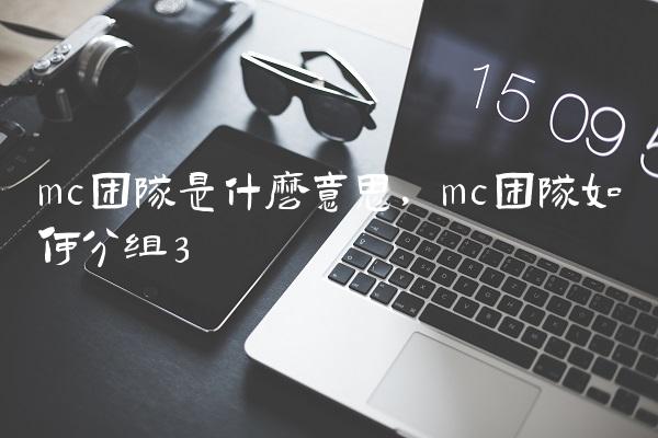 mc团队是什么意思,mc团队如何分组