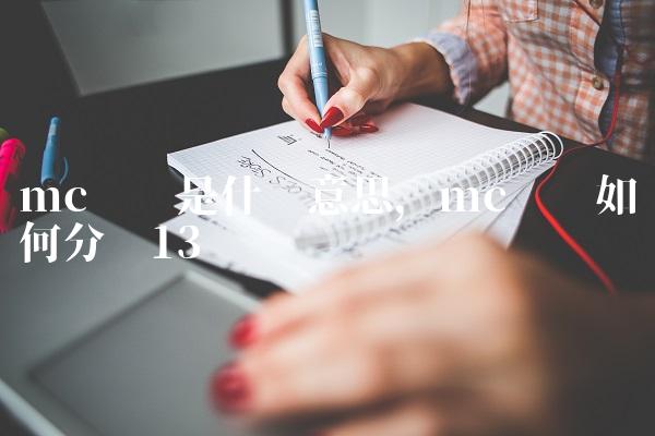 mc团队是什么意思,mc团队如何分组