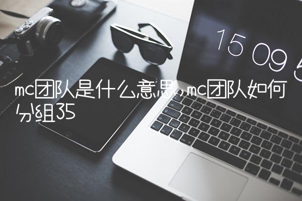 mc团队是什么意思,mc团队如何分组