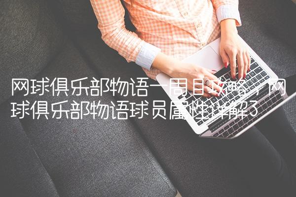网球俱乐部物语一周目攻略,网球俱乐部物语球员属性详解