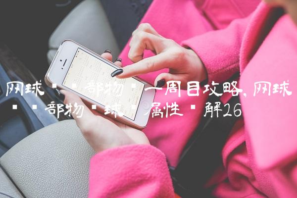 网球俱乐部物语一周目攻略,网球俱乐部物语球员属性详解