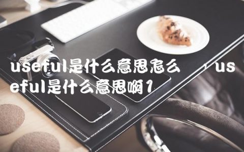 useful是什么意思怎么读,useful是什么意思啊