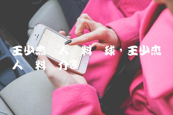 王少杰个人资料篮球,王少杰个人资料简介