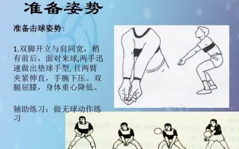 中考排球垫球完整动作解析（附练习方法）