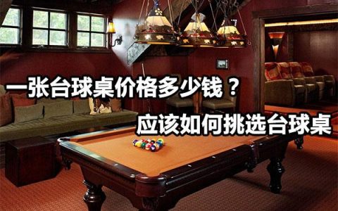 台球桌多少钱？（价格影响因素有哪些？）