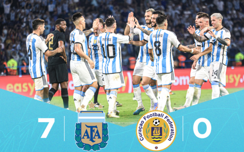 阿根廷正式登上世界第1！（最新的FIFA积分阿根廷正式登上世界第1）