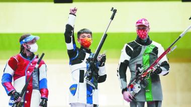 奥运会人物素材：第十九金自律坚韧马龙、第二十金全力以赴卢云秀、第二十一金坚持拼搏吕小军-图48