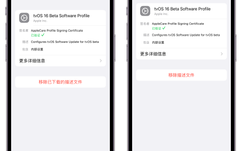 iOS屏蔽系统更新描述文件（更新）