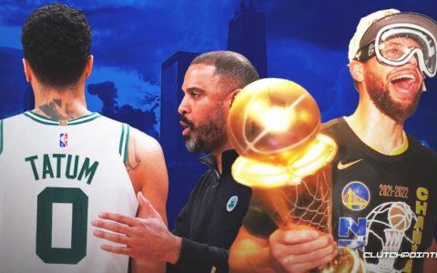 凯尔特人队主教练伊梅·乌多卡透露，杰森·塔图姆和他的队友在NBA总决赛中惨败勇士队，这给他们带来了一线希望。