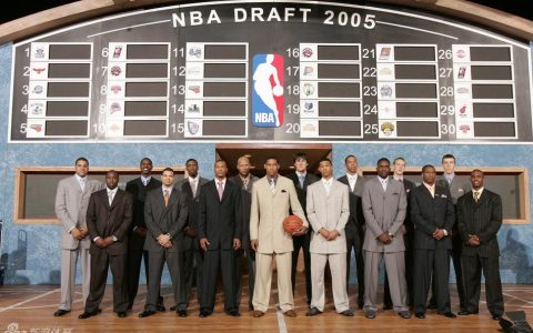 2005NBA选秀名单：状元签博古特；榜眼签马文·威廉姆斯；探花签德隆·威廉姆斯