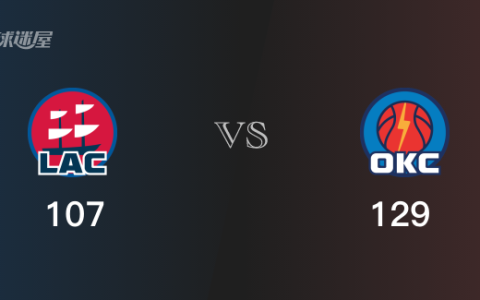 快船vs雷霆全场录像回放-NBA常规赛(2024年02月23日)