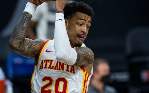 约翰·柯林斯(JohnCollins)在八场脚踝受伤后重返赛场